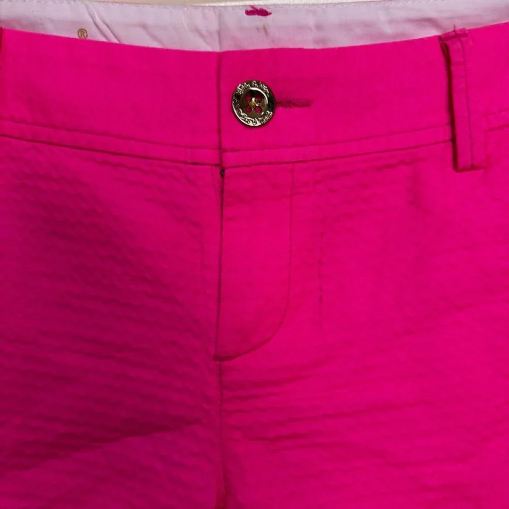 NWT Lilly Pulitzer The Callahan Shorts Size 12 in Neon Pink